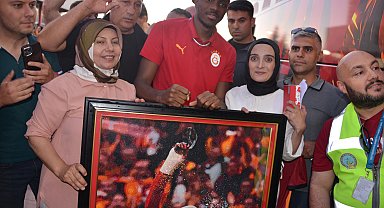 Galatasaray kafilesi Erzurum'da