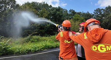 Gazetecilere orman yangınlarıyla mücadeleye yönelik eğitim