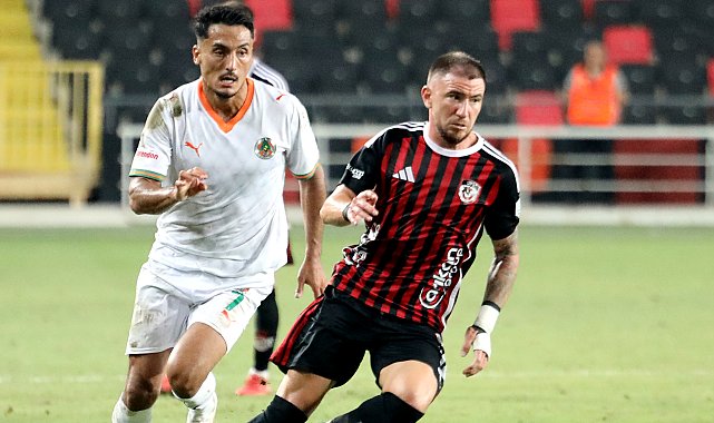 Gaziantep FK - Corendon Alanyaspor: 1-1