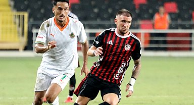 Gaziantep FK - Corendon Alanyaspor: 1-1