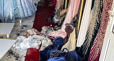 Gelinlikçi mağazası kundaklandı; kadın işletmecinin şikayetçi olduğu eşi gözaltına alındı