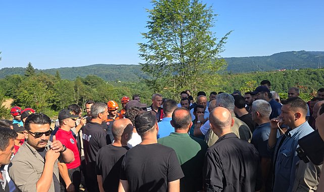 Giresun'da hava aracı düştüğü ihbarı