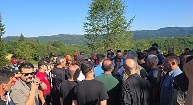 Giresun'da hava aracı düştüğü ihbarı
