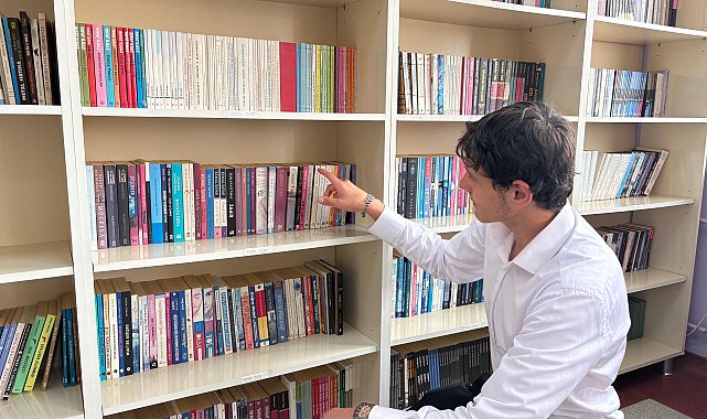 Gülfidan öğretmen, okuluna 5 bin 500 kitaplık modern kütüphane kazandırdı