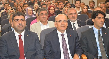 Hazine ve Maliye Bakanı Mehmet Şimşek, Mardin'de