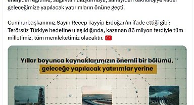 İletişim Başkanlığı: Terörsüz Türkiye ile kazanan 86 milyon olacak