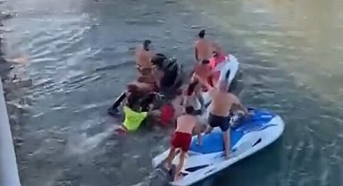 Jetski, köprünün ayağına çarptı: 1ölü, 1 yaralı