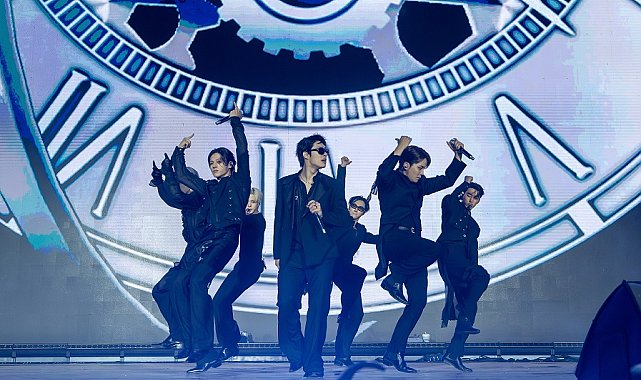 K-Pop yıldızları Kwon Eunbi ve ATEEZ İstanbul Festivali'nde sahne aldı