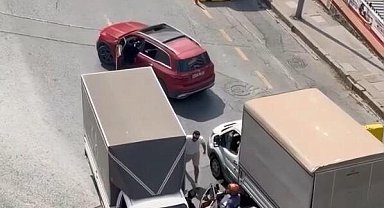 Kağıthane'de trafikte silahlı kavga; 2 sürücüye 360 bin lira ceza kesildi