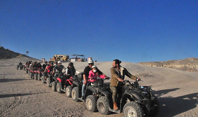 Kapadokya'da ATV-UTV ve Cip safari faaliyetleri için kota başvuruları başladı
