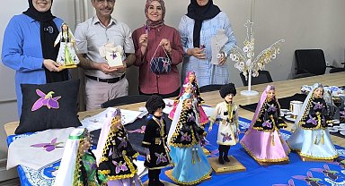 Karabağ'ın endemik bitkisi Har-ı Bülbül, hediyelik eşyaları süslüyor