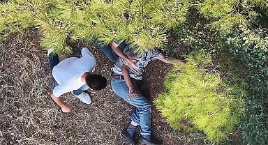 Kayıp huzurevi sakini dron ile yapılan aramada ormanda bulundu