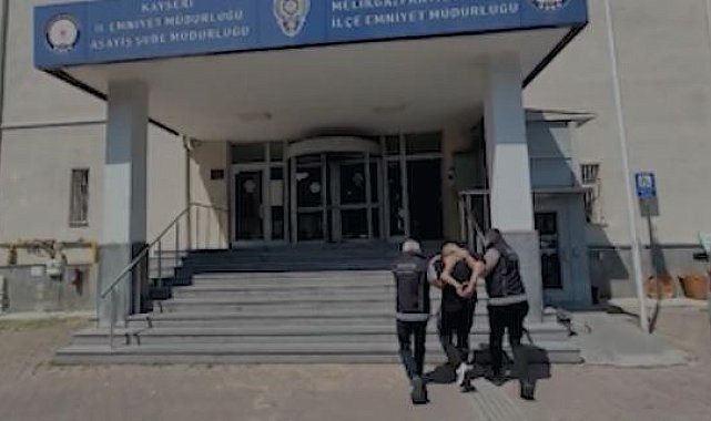 Kayseri'de 13 yıl hapis cezasıyla aranan hükümlü yakalandı