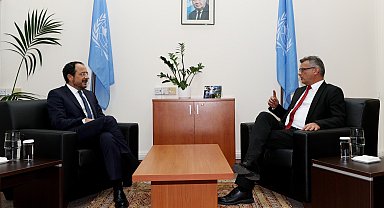 KKTC Cumhurbaşkanı Erhürman ile GKRY lideri Hristodulidis bir araya geldi