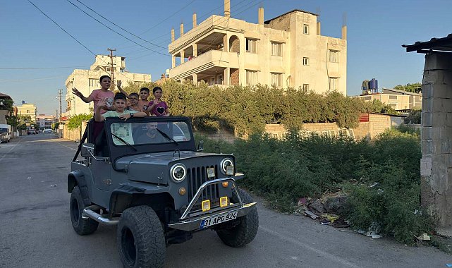 Klasik araç tutkunu esnaf, 74 yıllık cipi restore ettirdi
