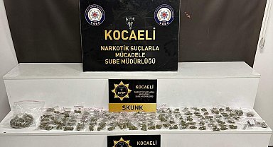 Kocaeli'de uyuşturucu operasyonu; 5 tutuklama