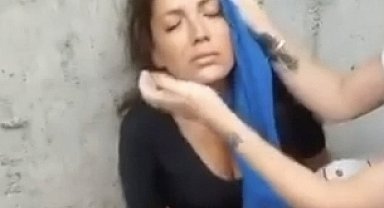 Küçükçekmece'de bina boşluğuna düşen kadın ağır yaralandı