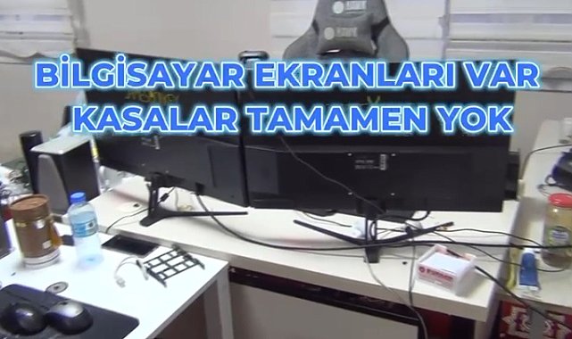 Kuytulcular, şifreli odalardaki bilgisayar kasalarını kaçırmış
