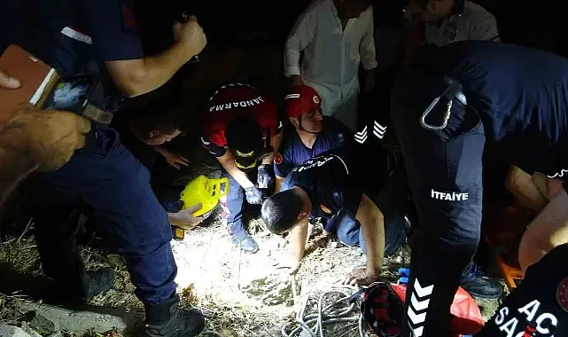 Kuyuya düşen çocuğa nefes kesen operasyon