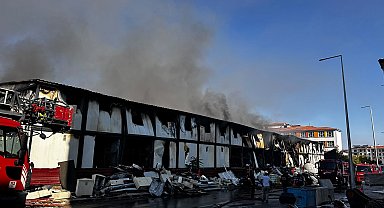 Malatya'da şantiyede işçilerin kaldığı konteynerde yangın