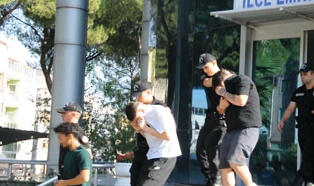 Manisa merkezli 5 ilde suç örgütü operasyonu şüphelileri adliyede
