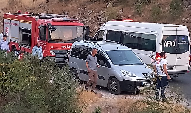 Manisa'da derede akıntıya kapılan genç öldü