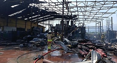 Manisa'da dolum tesisinde patlama