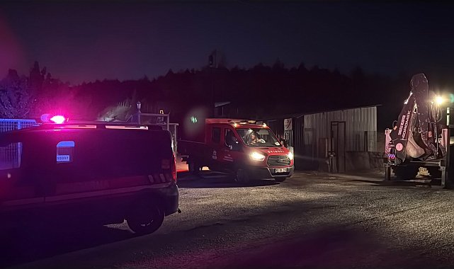 Manisa'da yumurta üretim tesisinde yangın
