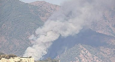 Marmaris'te orman yangını