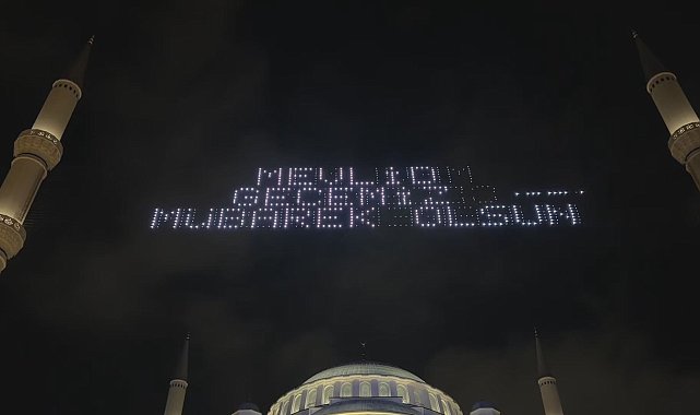 Mevlit Kandili Çamlıca Camisi'nde idrak edildi