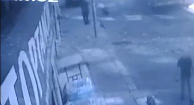 Miras tartışmasında ağabeyini tabanca ile yaraladığı anlar kamerada