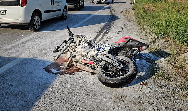 Motosiklet sürücüsünün öldüğü kazada otomobil sürücüsü tutuklandı