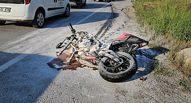 Motosiklet sürücüsünün öldüğü kazada otomobil sürücüsü tutuklandı