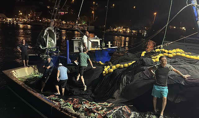 Muğla'da balıkçılar, 'Vira Bismillah' diyerek denize açıldı