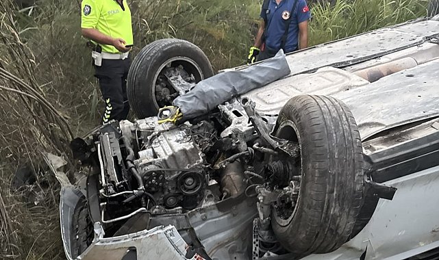 Muğla'da otomobil şarampole yuvarlandı: 1 ölü, 3 yaralı
