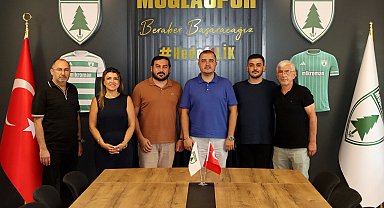 Muğlaspor ve Çine Madranspor iş birliği görüşmesinde