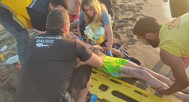 Ordu'da denizde boğulma tehlikesi geçiren 4 çocuk kurtarıldı