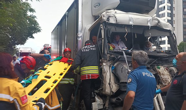 Ordu'da zincirleme kaza; 4 yaralı