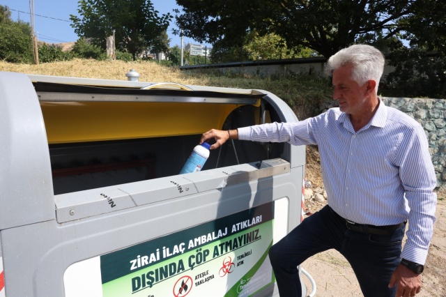 Osmangazi’de Zirai Atıklar Artık Doğaya Değil Geri Dönüşüme