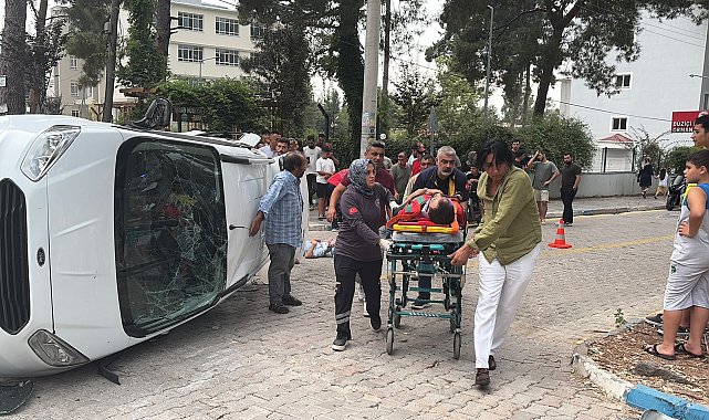 Osmaniye'de iki otomobil çarpıştı: 5 yaralı