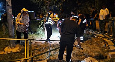 Otomobilin takla attığı kazada, kopan parmağı dakikalarca arandı