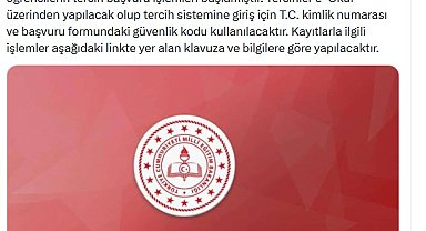 Özel okullarda ücretsiz okutulacak öğrencilerin tercih başvuru işlemleri başladı