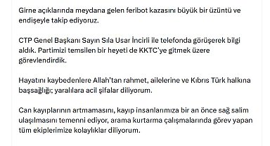 Özgür Özel: KKTC'ye heyet gönderdik