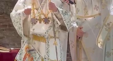 Patrik Bartholomeos, Erdek'te ayin yönetti