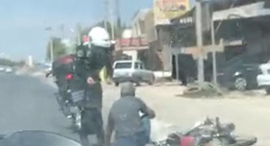 Plakasız motorla 'dur' ihtarına uymayıp, kaza yapınca yakalanan sürücüye 242 bin 500 TL ceza