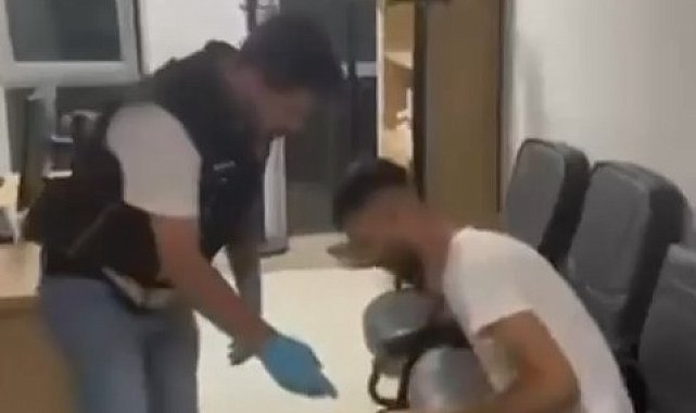 Protez bacağından 830 gram metamfetamin çıktı