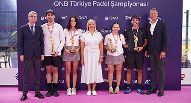 QNB Türkiye Padel Şampiyonası'nda kazananlar belli oldu