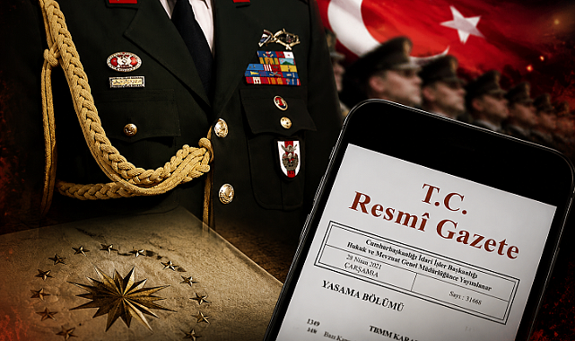 Resmi Gazete'de yayımlandı! 94 üst düzey terfi...