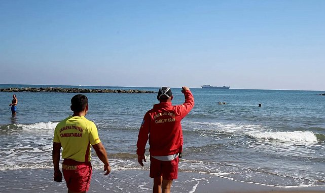 Sakarya'da denize girmek yasaklandı