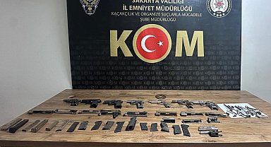 Sakarya'da silah kaçakçılığı operasyonu: 1 gözaltı